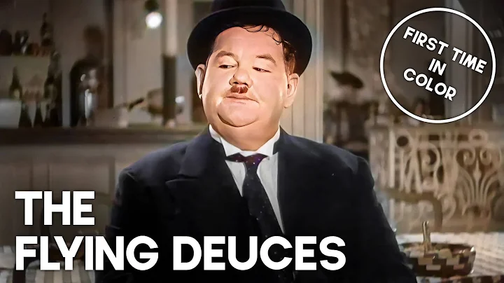 The Flying Deuces | COLORIZED | LAUREL & HARDY | C...