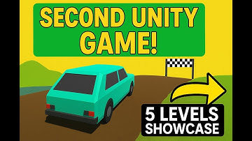 My Second Unity Game | Offroad Car Level Game (5 Levels Showcase)