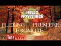 YouTube live|Hello November Come and join us