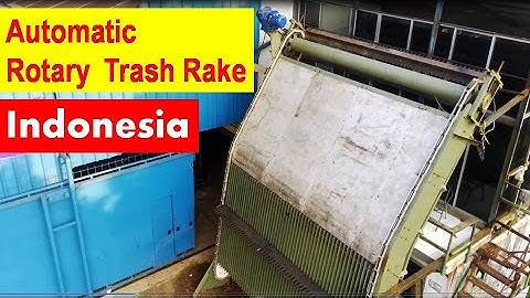 Automatic Trash rake Rotary