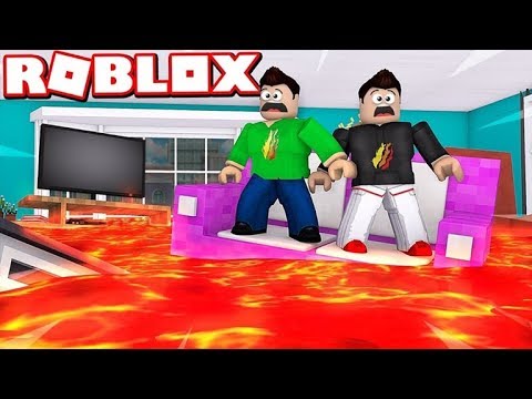 ROBLOX the flor is lava