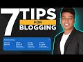 7 secret tips for blogging 