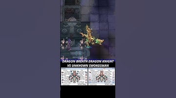 iRO - Dragon Knight (Dragon Breath) vs Unknown Swordsman  #ragnarokonline #shorts