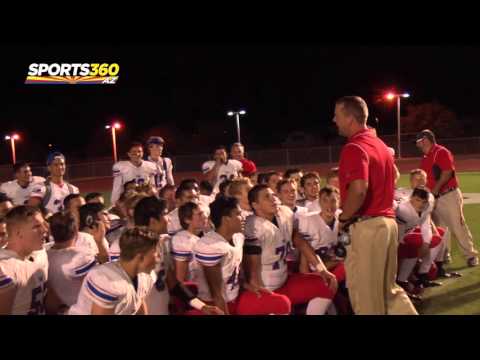 Mountain View Coach Chad DeGrenier Post Game Speech after Win at Highland