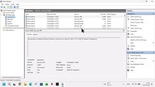 How to get details about applications and system crashes in Windows 11 using event viewer