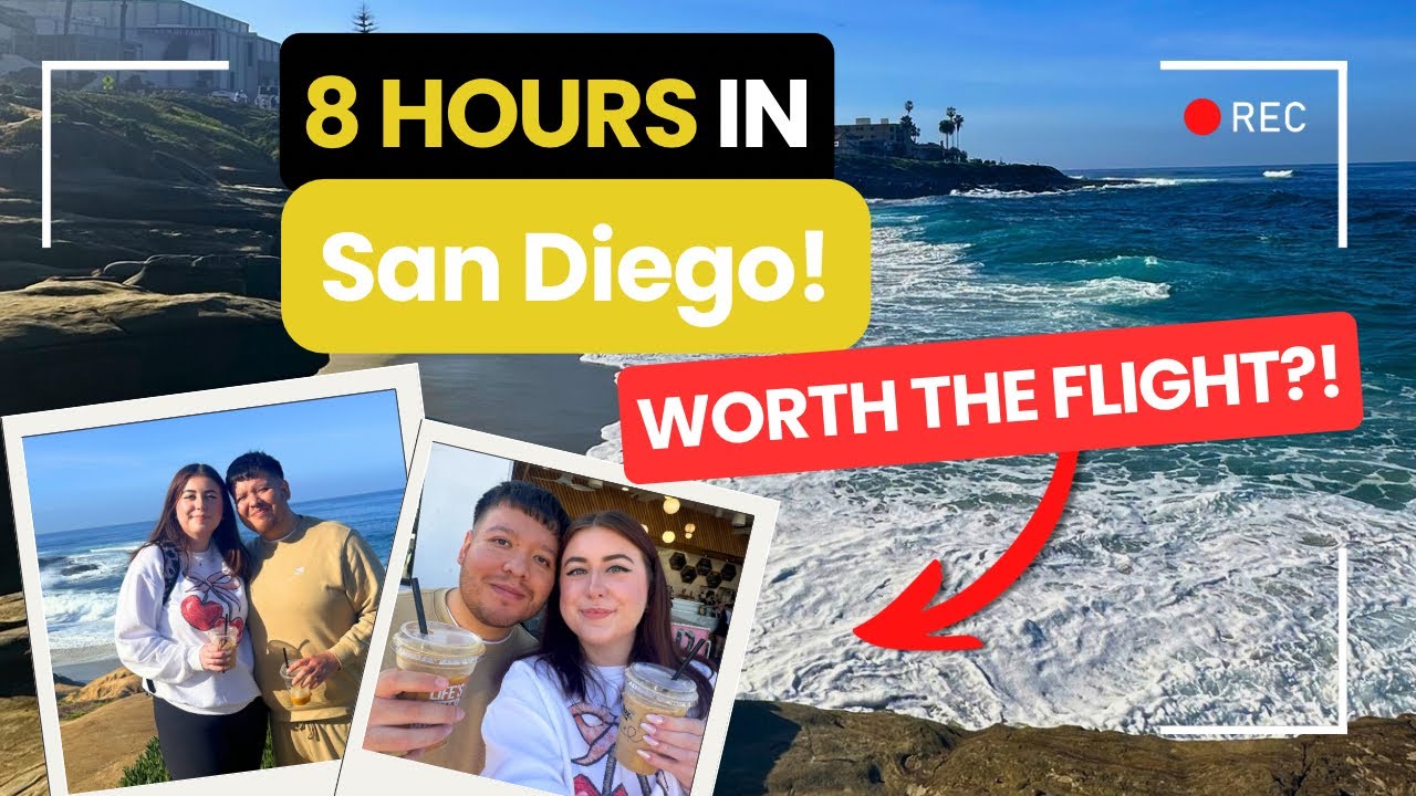 Мы летели в Сан-Диего на 8 часов… Стоило ли оно того?! ✈️❤️ | Ла-Хойя, парк Бальбоа и многое другое!