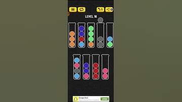 BALL SORT PUZZLE LEVEL-16