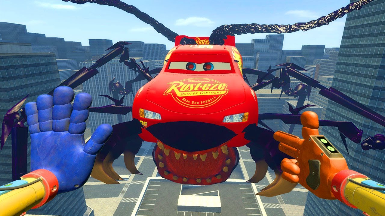 ALL MONSTERS Big & Small Cars with CURSED OWL EATER & CAR EATER & BUS EATER | GMOD