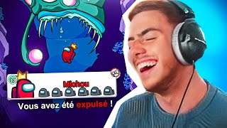 PTDRRRR MON PLUS GROS FOU RIRE SUR CETTE GAME ! 😭😭 (Among Us)