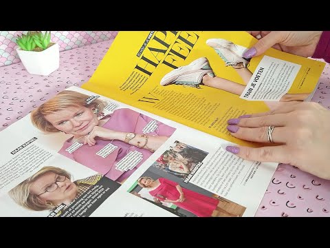 ASMR Leafing Through Magazines • No Talking