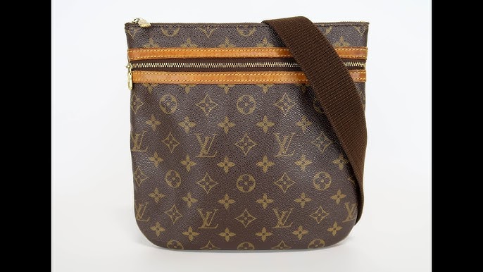 LOUIS VUITTON TRUTH DAMIER EBENE MAKEUP POUCH BAG BROWN-DD5635