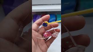How To Make Nano Water Tapeball #Oddlysatisfying #Tapeball #Nanotape #Shorts