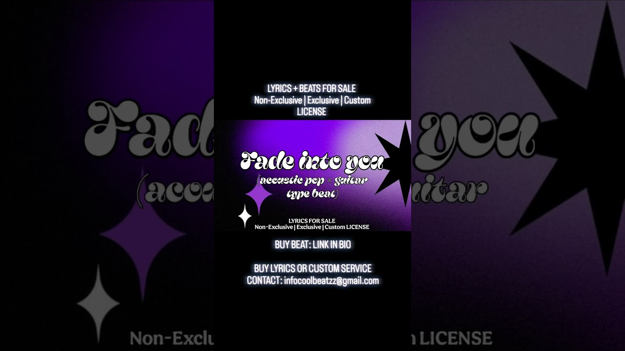 BEATS + LYRICS FOR SALE 