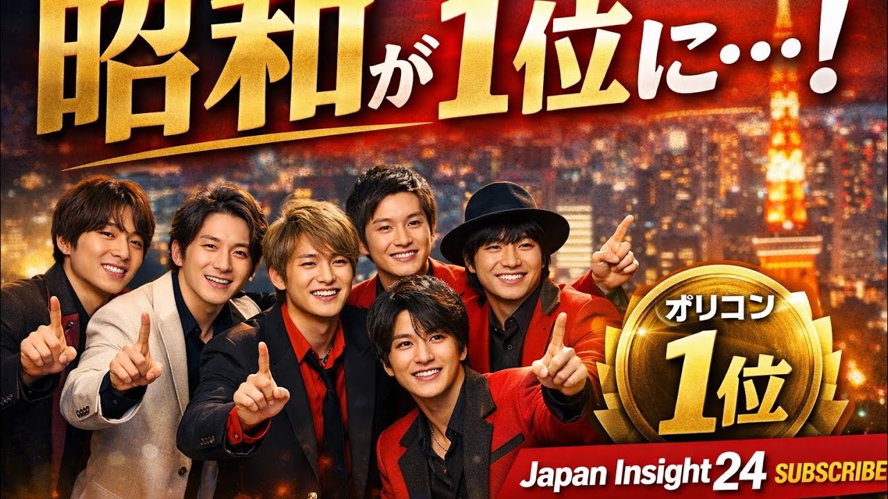 昭和が奇跡を起こした…SHOW-WA初のオリコン1位✨