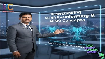 "Understanding 5G NR Beamforming & MIMO Concepts | Explained by Haider