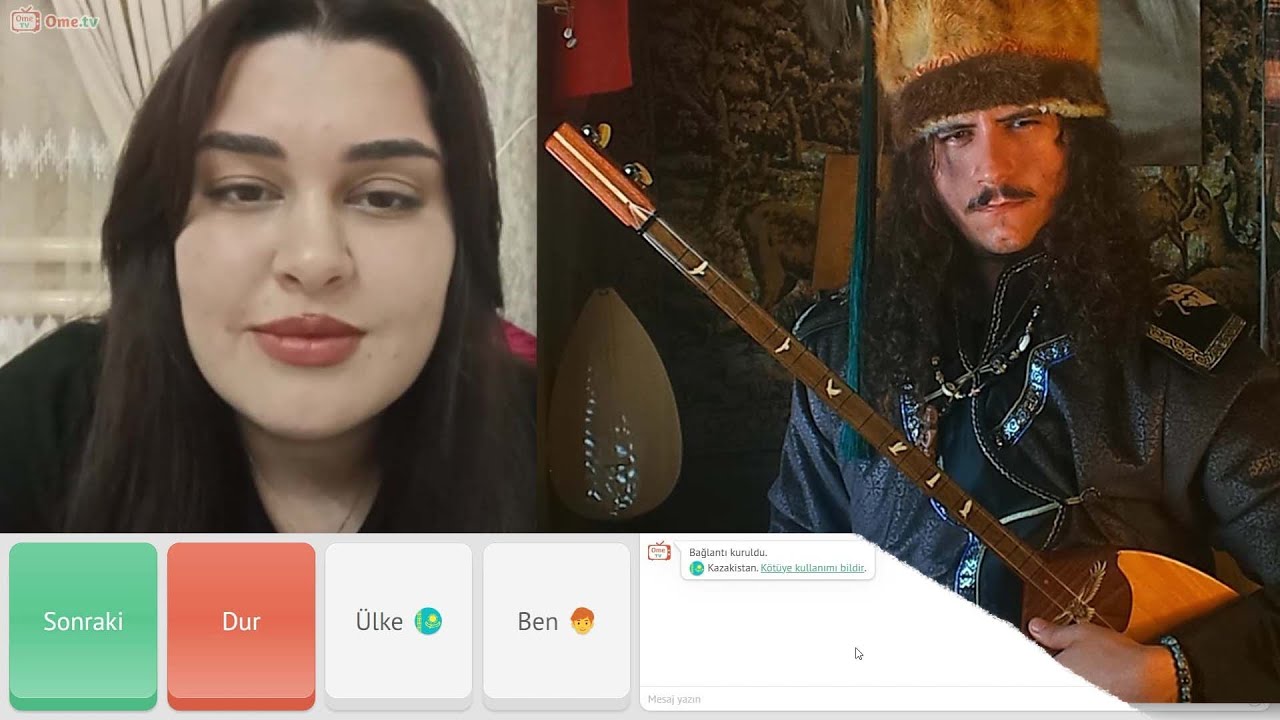 Omeglede Türk Gırtlak Müziği 10 #ometv