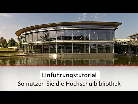 Einführung in die Hochschulbibliothek: Teil 1 | OTH Regensburg