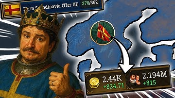 I Formed SCANDINAVIA & Played Tall for 200 Years in EU5