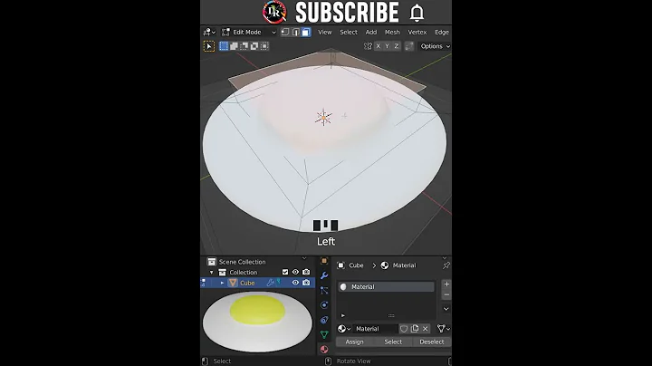 𝐓𝐮𝐭𝐨𝐫𝐢𝐚𝐥 : Make ❛ Fried Egg ❜ in Blender .