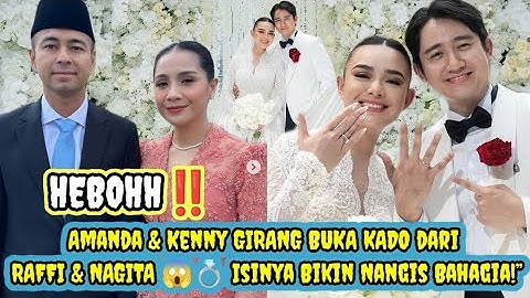 “RAFFI & GIGI KASIH HADIAH FANTASTIS BUAT AMANDA & KENNY‼️ Semua Orang Kaget Pas Dibuka 😍🎁”