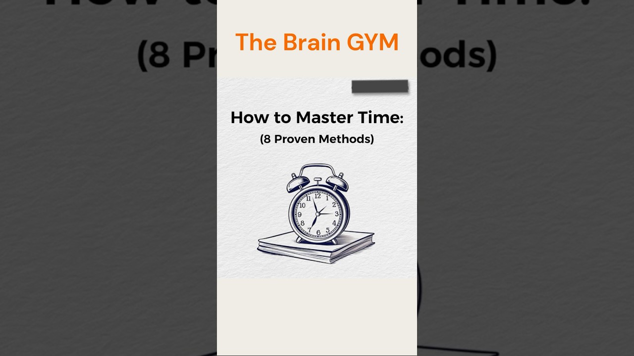 How to master time (Time Management) ➕
