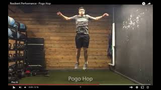 Resilient Performance - Pogo Hop Instructional