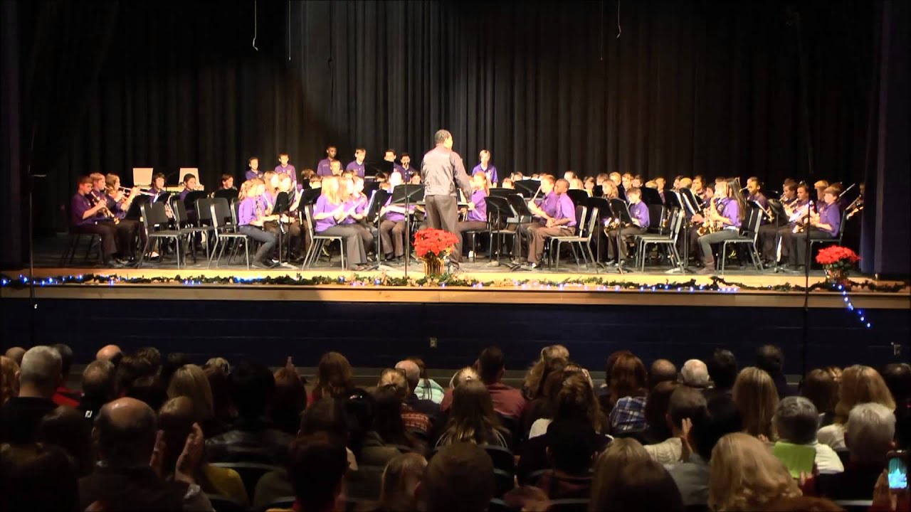 Hornsby Middle School 12 11 14 6th Grade Intermediate Band YouTube