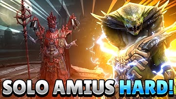 Epic Champ VENOMAGE SOLO AMIUS HARD! | Raid: Shadow Legends