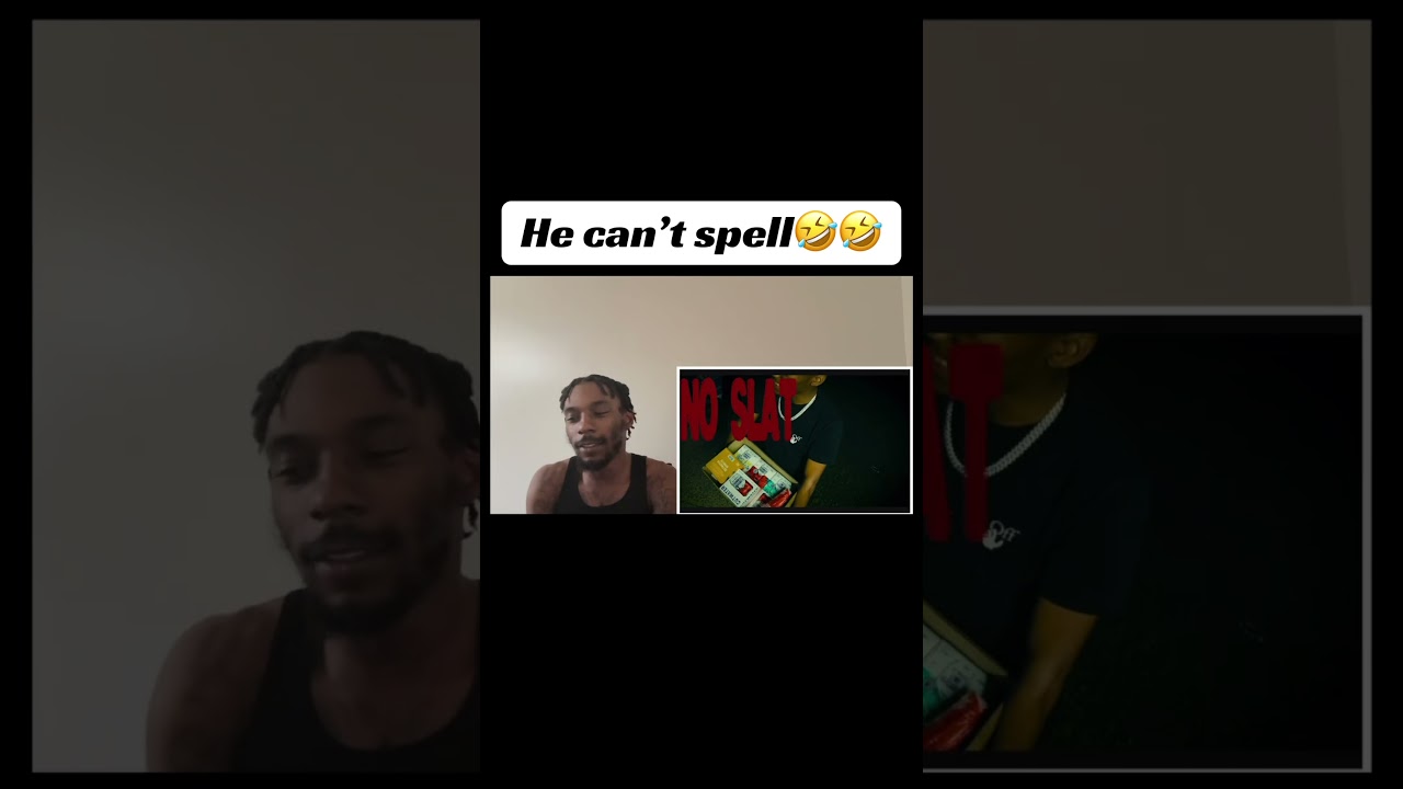 He can’t spell #hoodreaction
