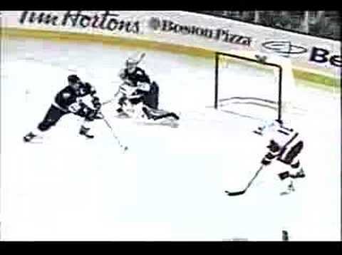 Dwayne Roloson Robs Dan Cleary