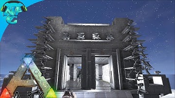 Raid Proofing our New Base and Dino Proof Plant X Turrets! ARK Survival Evolved - PvP Season E22