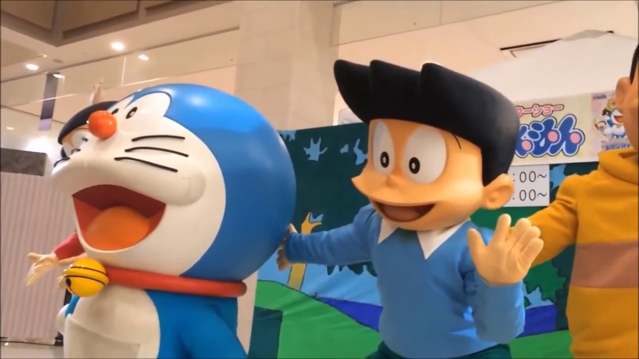 ドラえもん最前列 キャラクターショー ドラえもんアニメ ハッピーバースデーjapanese Anime Doraemon Show Japon Princess Land Youtube