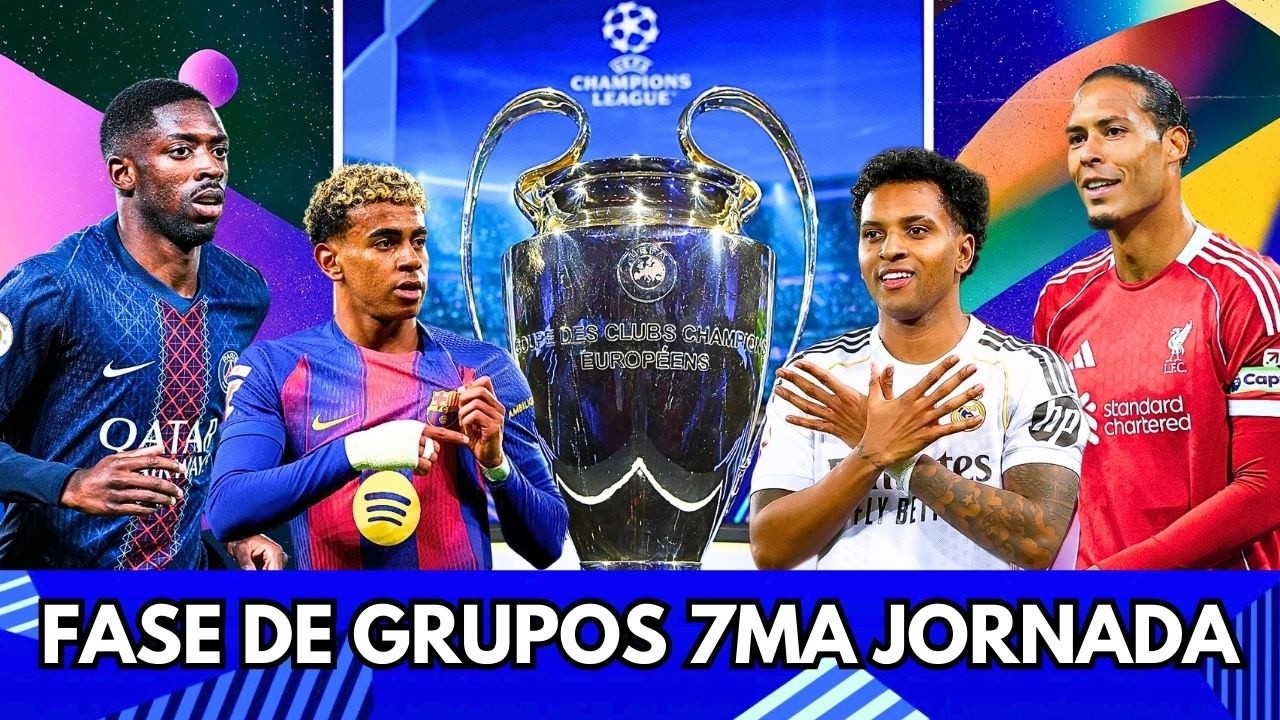 CHAMPIONS LEAGUE 2025/26 PREVIA JORNADA 7 | Análisis y Predicciones🏆🔝⚽