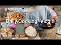 【カナダ暮らしと家庭料理🇨🇦】5月連休後半☔️/手作りおやつ/マシュマロライスクリスピー/チーズクラッカー🧀/チキンヌードルスープ🍲