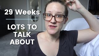 Possible Induction, Antidepressants, Weight Gain  | 29 Weeks Pregnant Update  | Mommy Etc