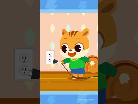 Zrrrt! Hati-hati Listrik ⚡|Keamanan Anak|Dongeng Seru #JunyTony #Shorts