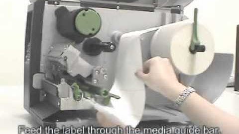 TSC TTP 246M PLUS LOADING LABEL.wmv