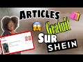 Comment avoir des articles gratuits sur shein   code promo rductions la gratuit 