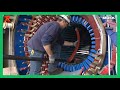 Excellence Technical Skill In High Voltage Electric Motor Rewinding | Super Large Motor And Stator