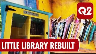 Free Library Kiosk Damaged in Billings Neighborhood, Community Rallies to Restock and Repair