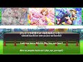 CheerDay CheerGirl! - Printemps - Color Coded - (Kanji/Romaji/English/Español)