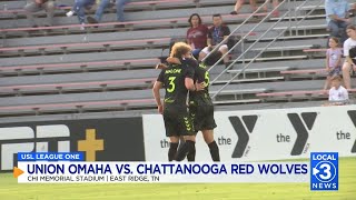 Full Pair of stoppage time goals from Union Omaha squash Red Wolves chance for comeback Guide