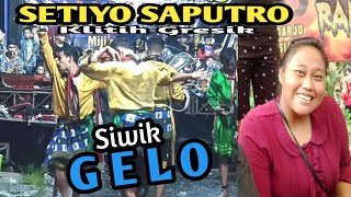 gelo vocal Siwik lagu jaranan Setiyo saputro Solah kepang dan celeng -Erna audio