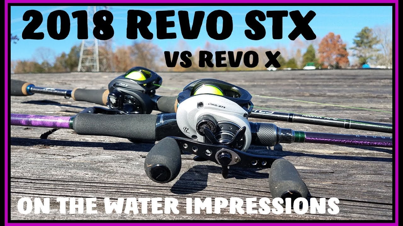 2018 ABU GARCIA REVO STX: ON THE WATER VS THE REVO X!!! 