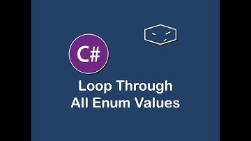 loop through all enum values - c#