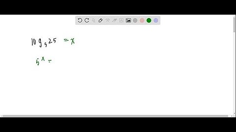 Find the exact value of each logarithm without using a calculator. log_5 25