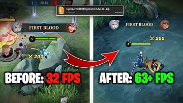 Updated! Battleground Optimizer in Mobile Legends | Fix FPS Drops in Low-end Devices