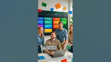 Kanban Board Excel Template  #projectmanagement #exceltemplate #exceltips #exceltutorial #project