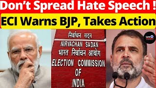 ECI Warns BJP, Takes Action; Don't Spread Hate Speech #lawchakra #supremecourtofindia #analysis