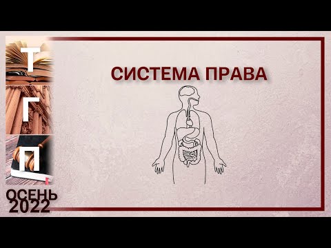 видео: Система права